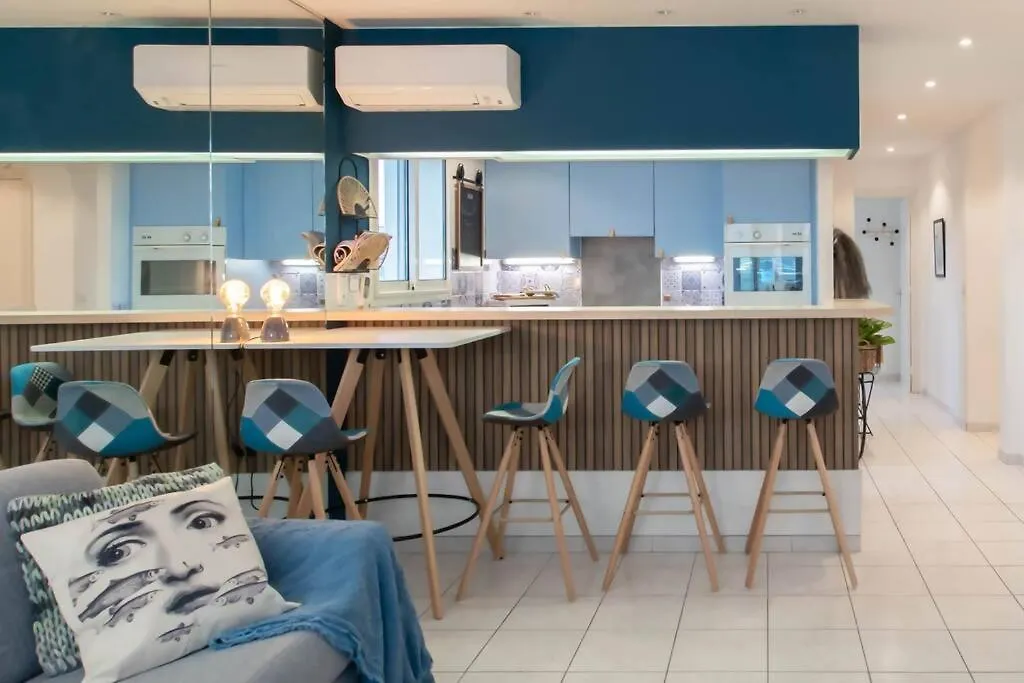 C10 2 Rooms Henri IV Close To Film Festival/Balcony-Ac Cannes France